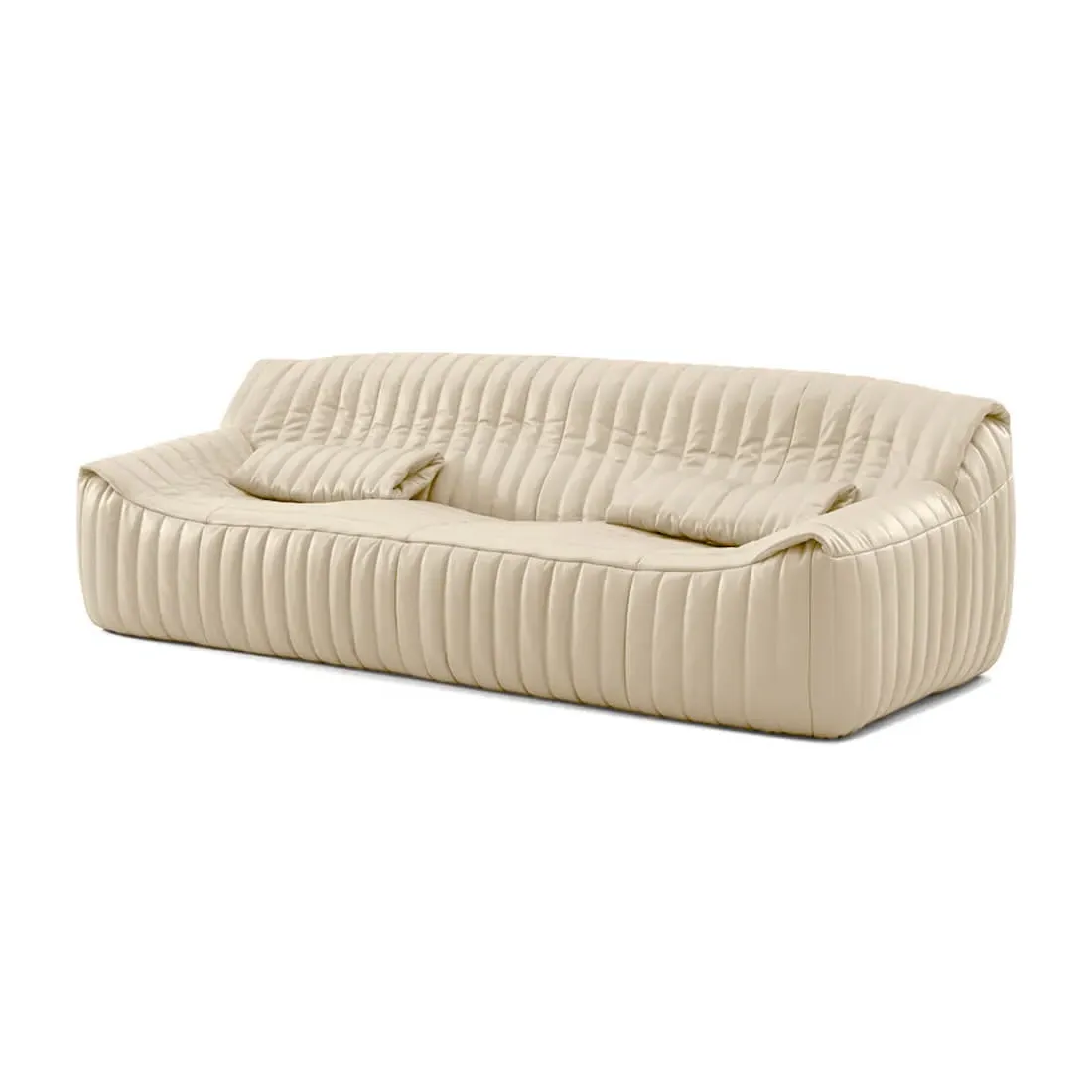 Cinna Sandra Sofa - Ivory Cream, Vegan Leather product
