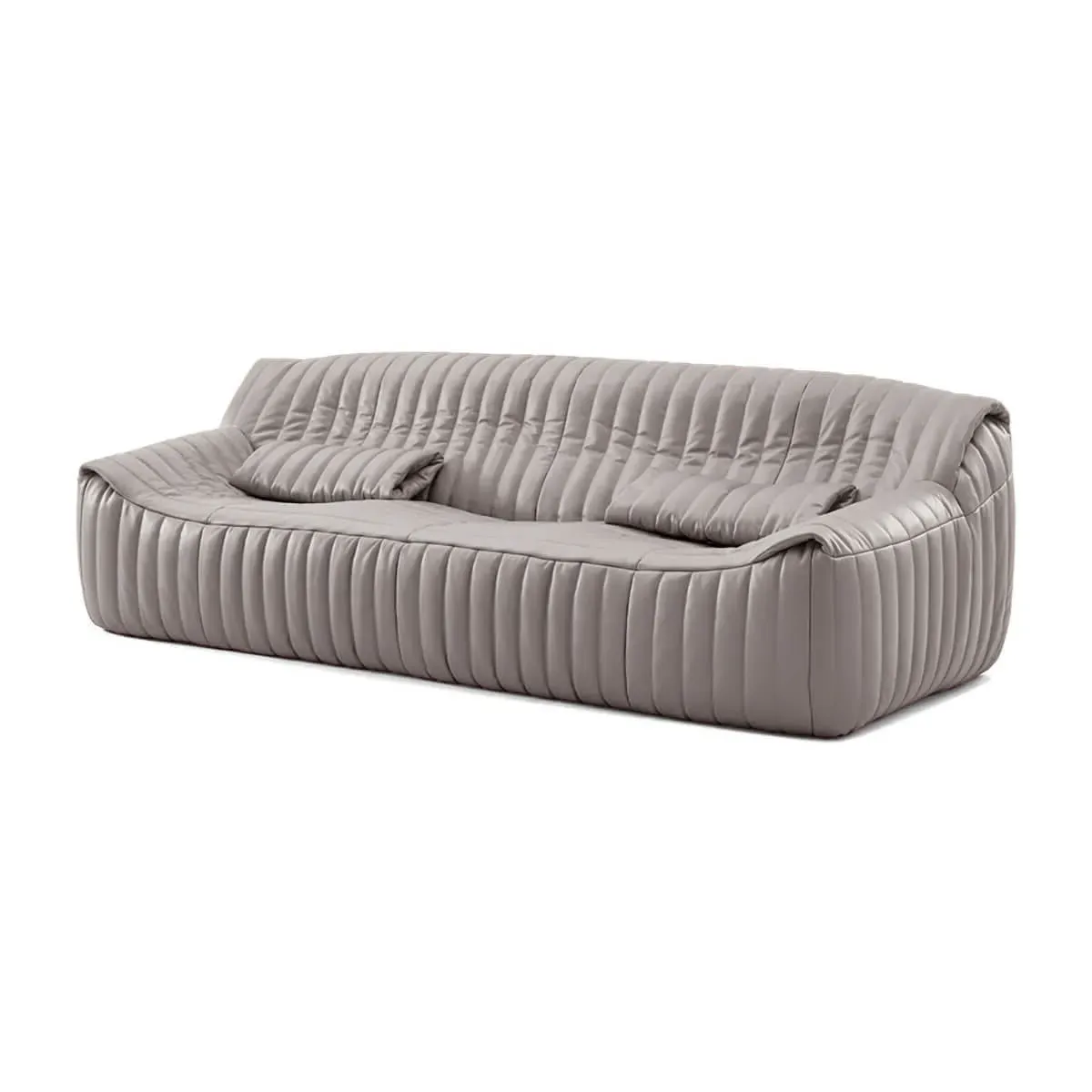 Cinna Sandra Sofa - Sand, Aniline Leather product