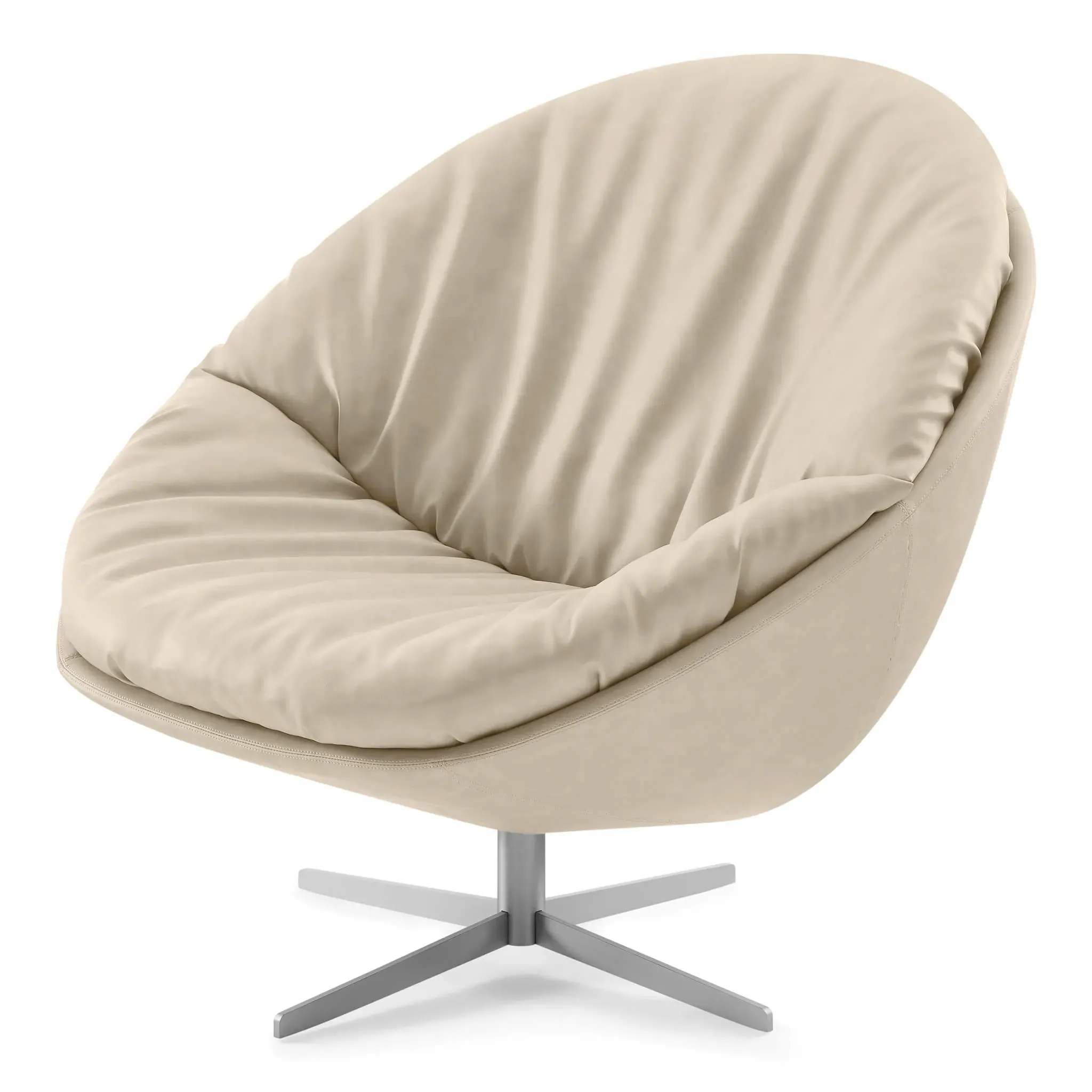 DS 265 Coco Armchair - Ivory Cream, Vegan Leather product