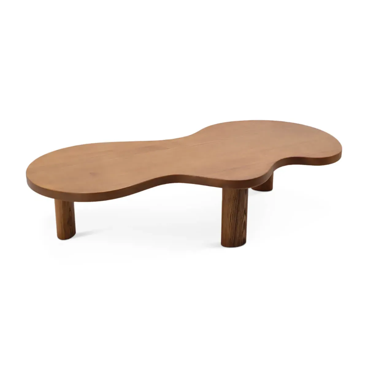 Ines Freeform Cloud Coffee Table - Cherry Honey, Ash Wood product