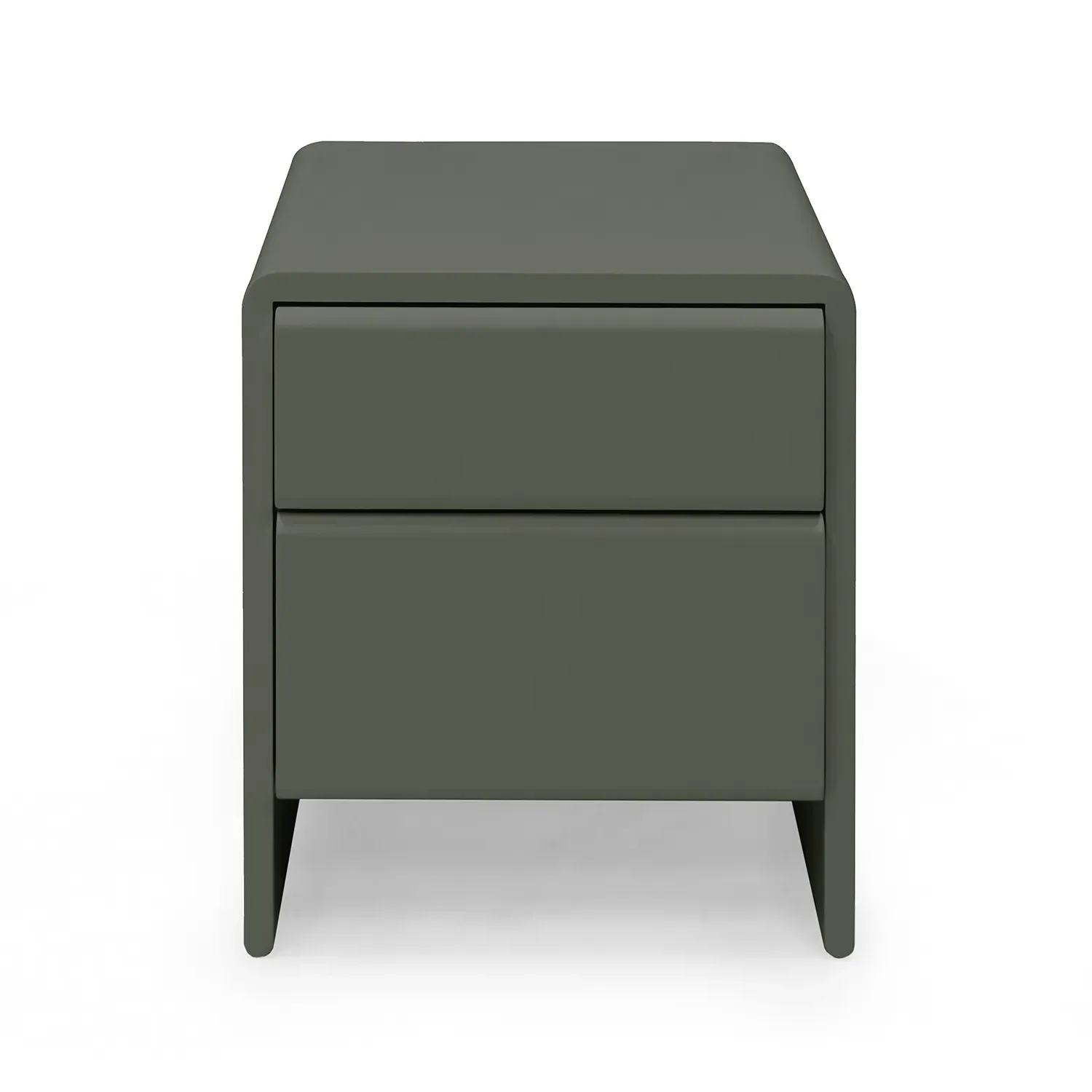 Magnolia Italian Curved 2-Drawer Nightstand - Beetle product