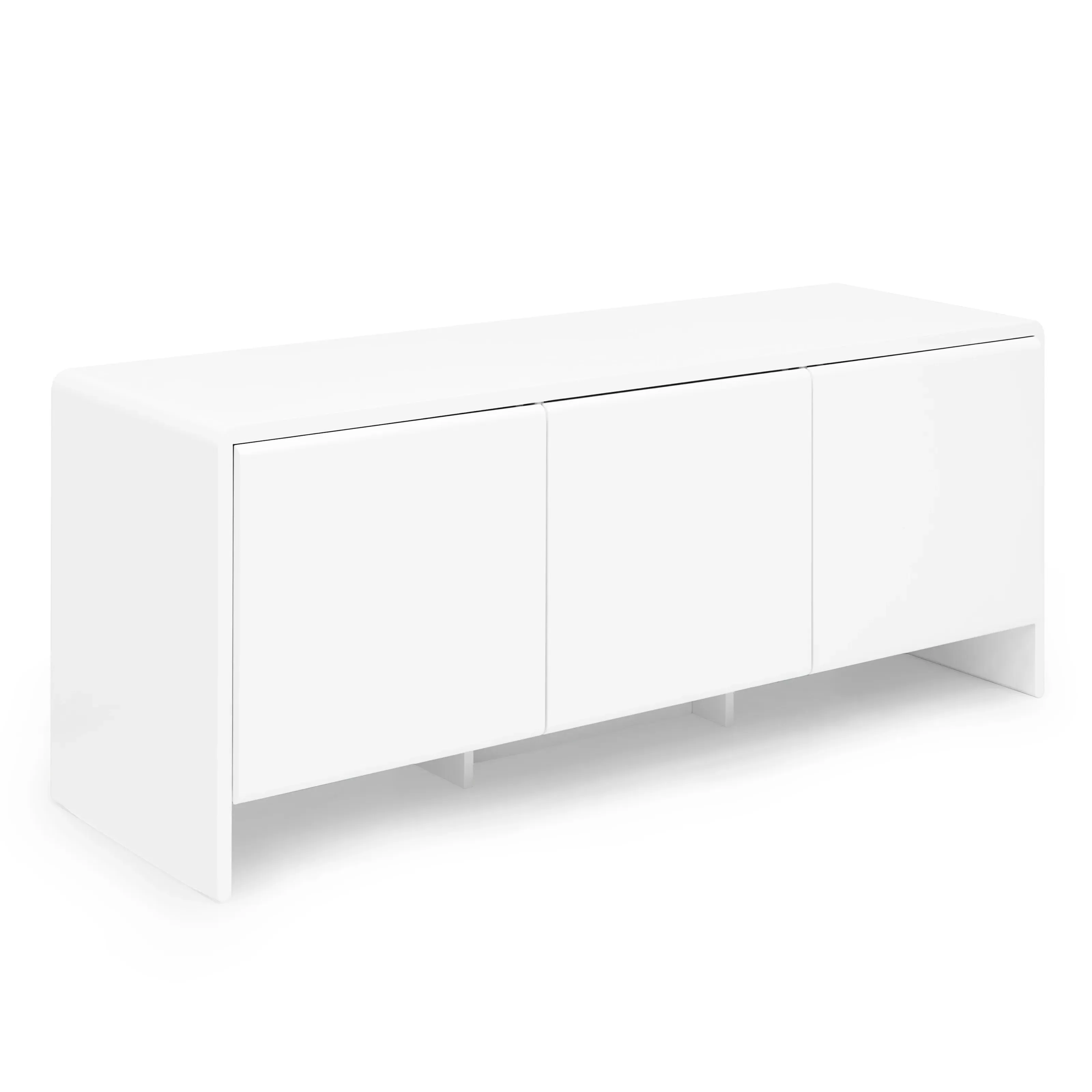 Magnolia Italian Curved 3-Door Sideboard - Cloud White product