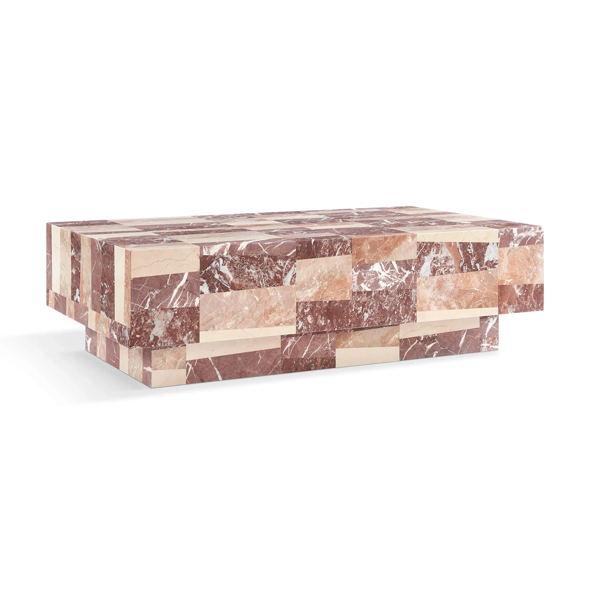 Sedona Coffee Table - Rojo Patchwork, Marble product