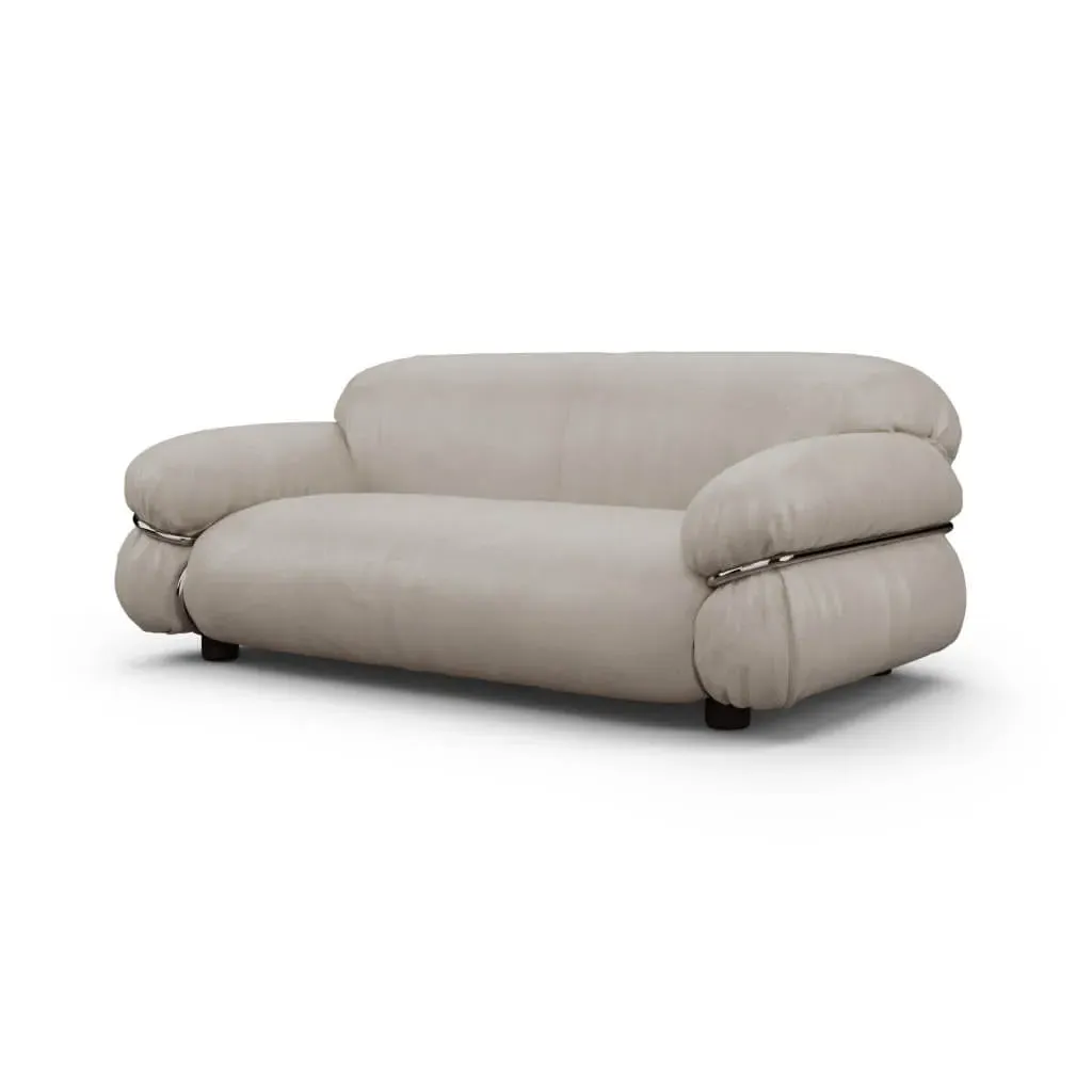 Sesann 2-Seater Sofa - Ivory Cream, Vegan Leather product