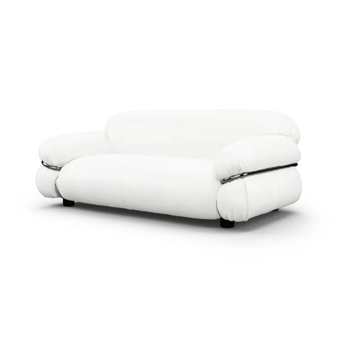 Sesann 2-Seater Sofa - White, Vegan Leather product