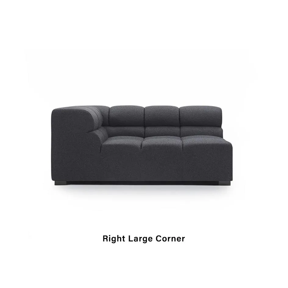 Tufted Large Corner Sofa Right-Hand - Woven Palo-Pearl product