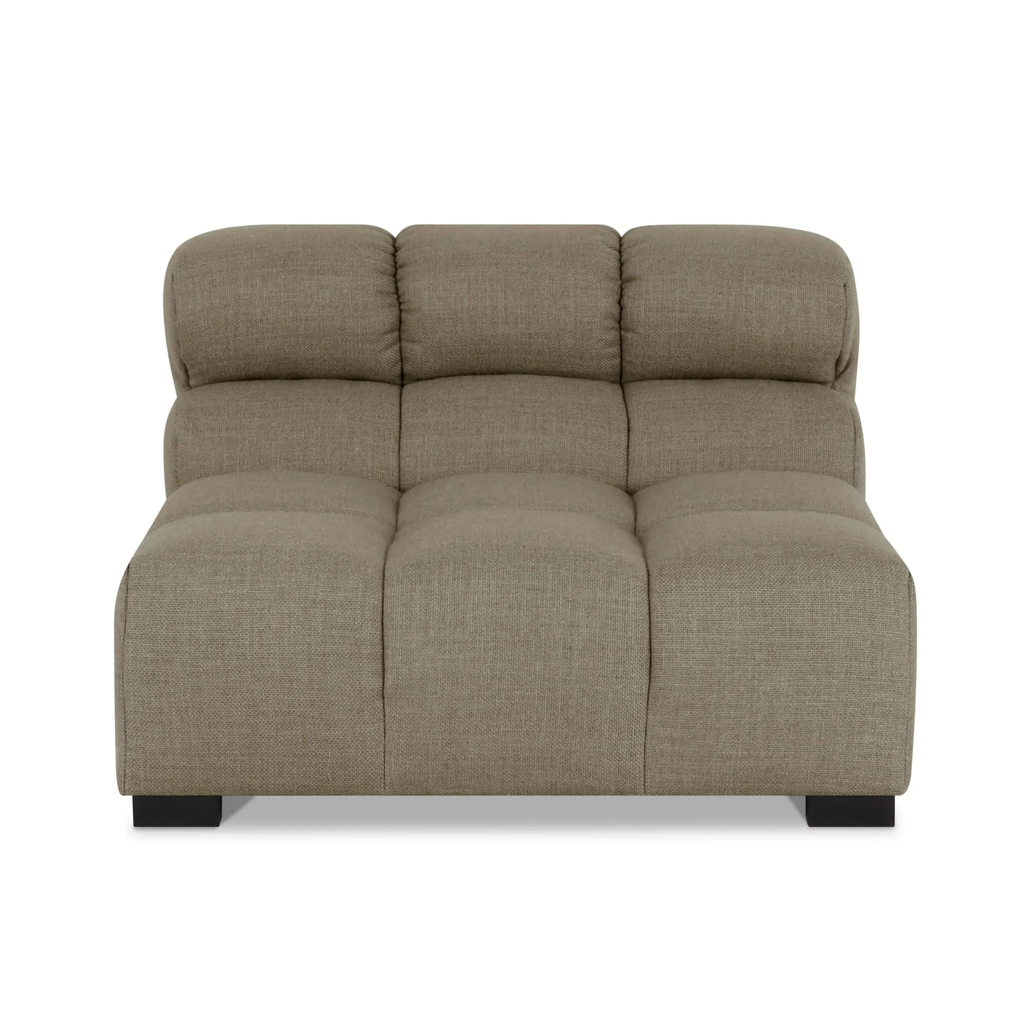 Tufted TF001 Middle Module Sofa - Oatmeal, Pebble Weave product