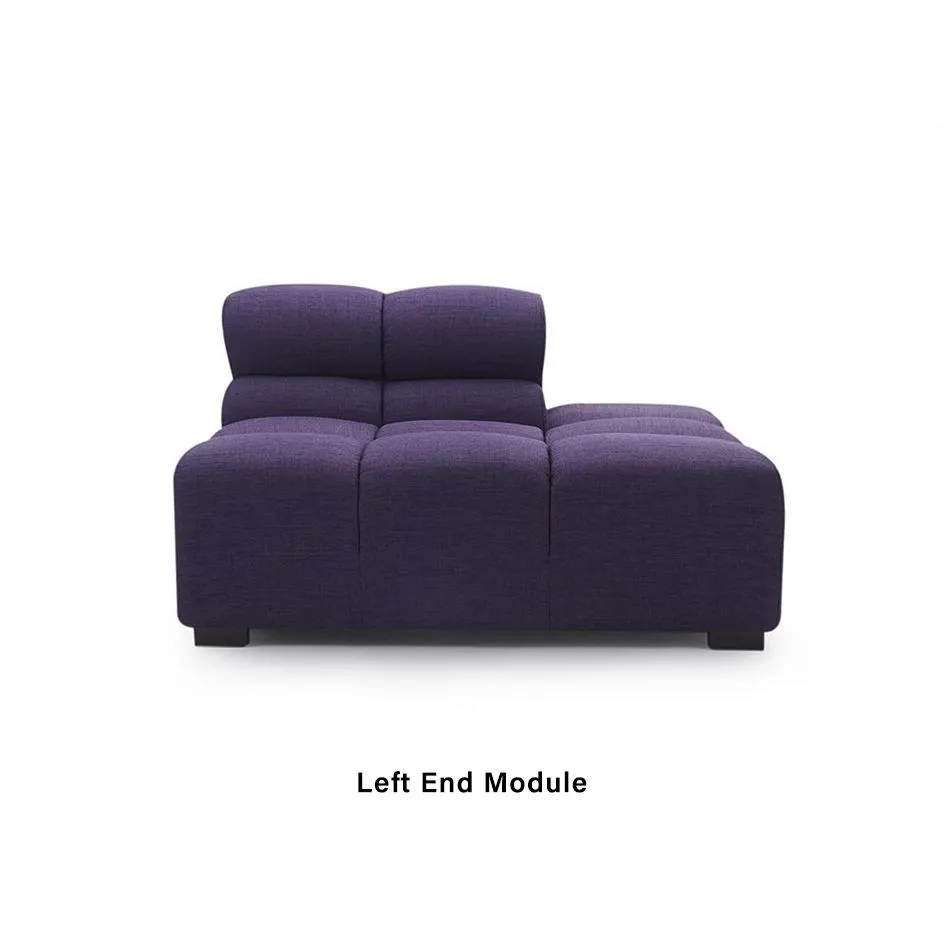 Tufted TF012 Left End Modular Sofa - Natural, Performance Felt product