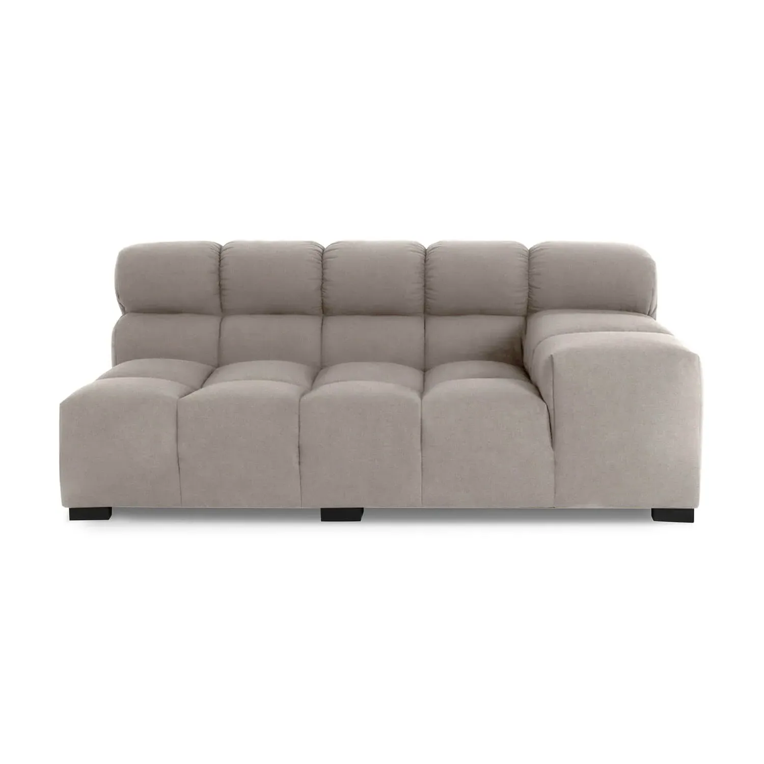 Tufted TF016 Extra Large Right Armrest Sofa - Light Grey, Performance Felt product