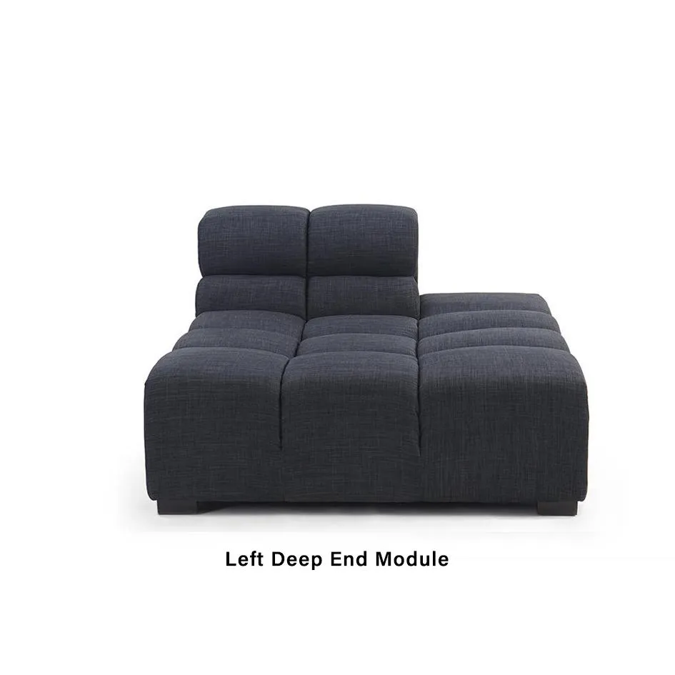 Tufted TF018 Deep Left End Sofa - Sesame, Pebble Weave product