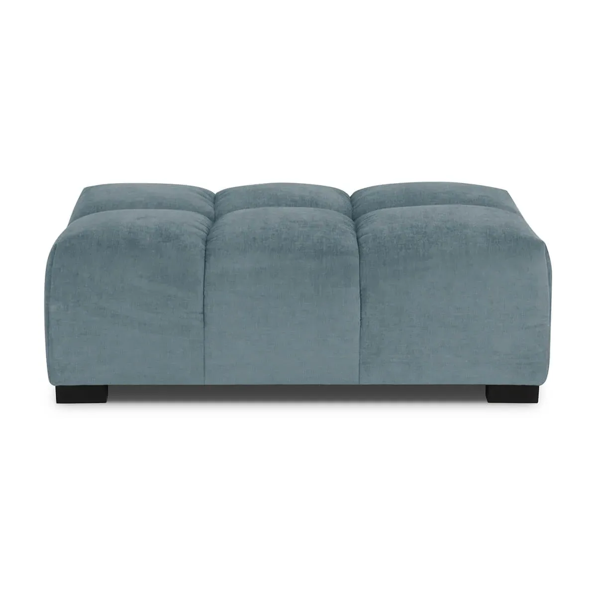 Tufted TF028 Side Ottoman - Cerulean Blue, Chenille product