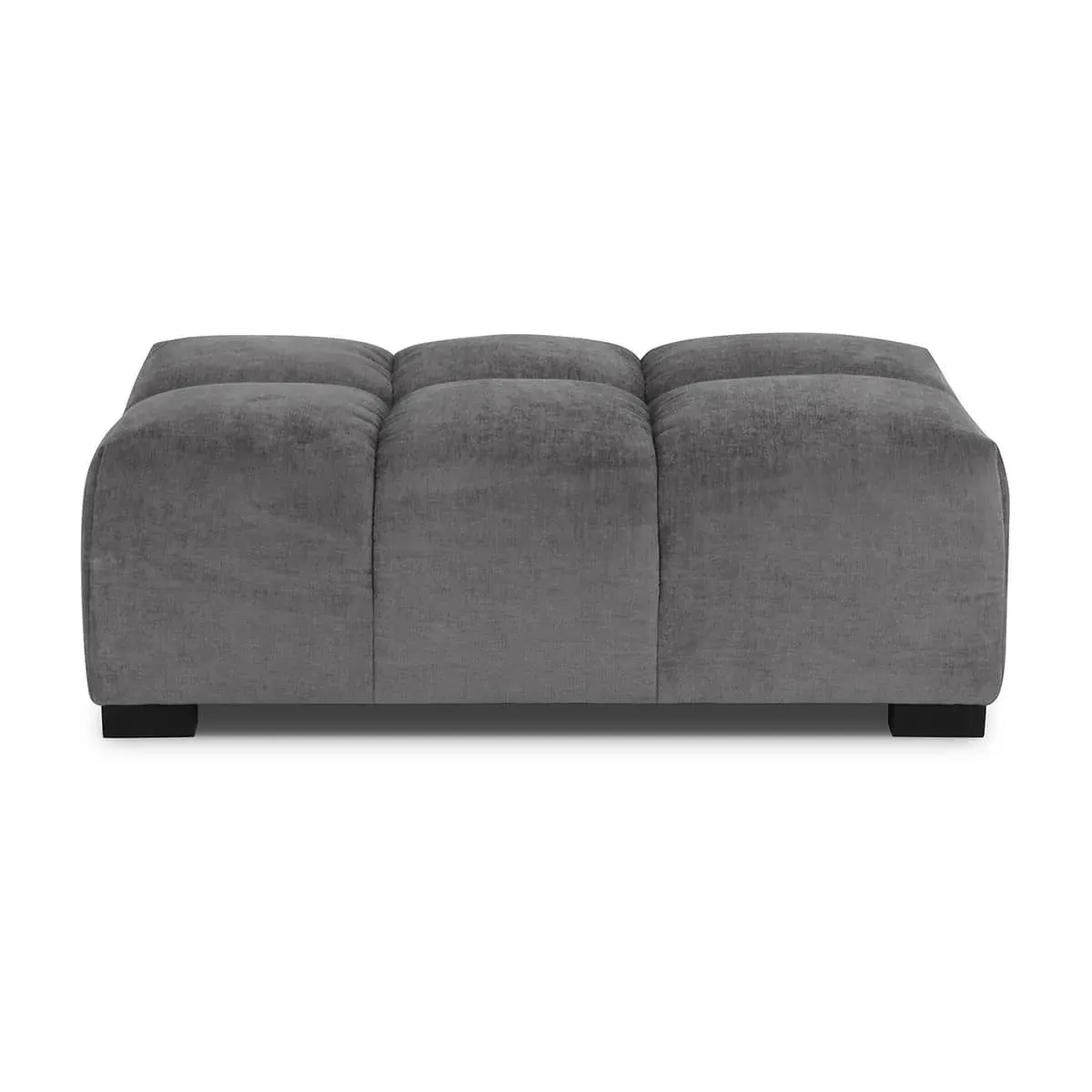 Tufted TF028 Side Ottoman - Pewter Grey, Chenille product