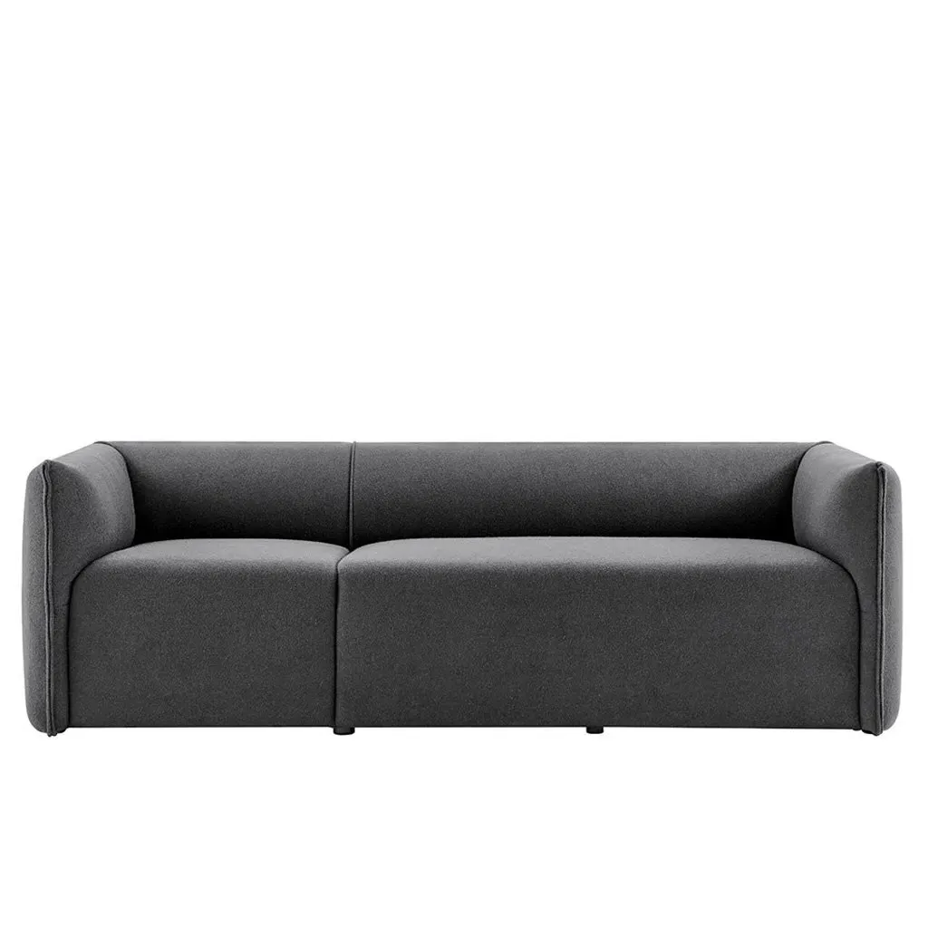 Mia Velvet Sofa - Slate Pebble product