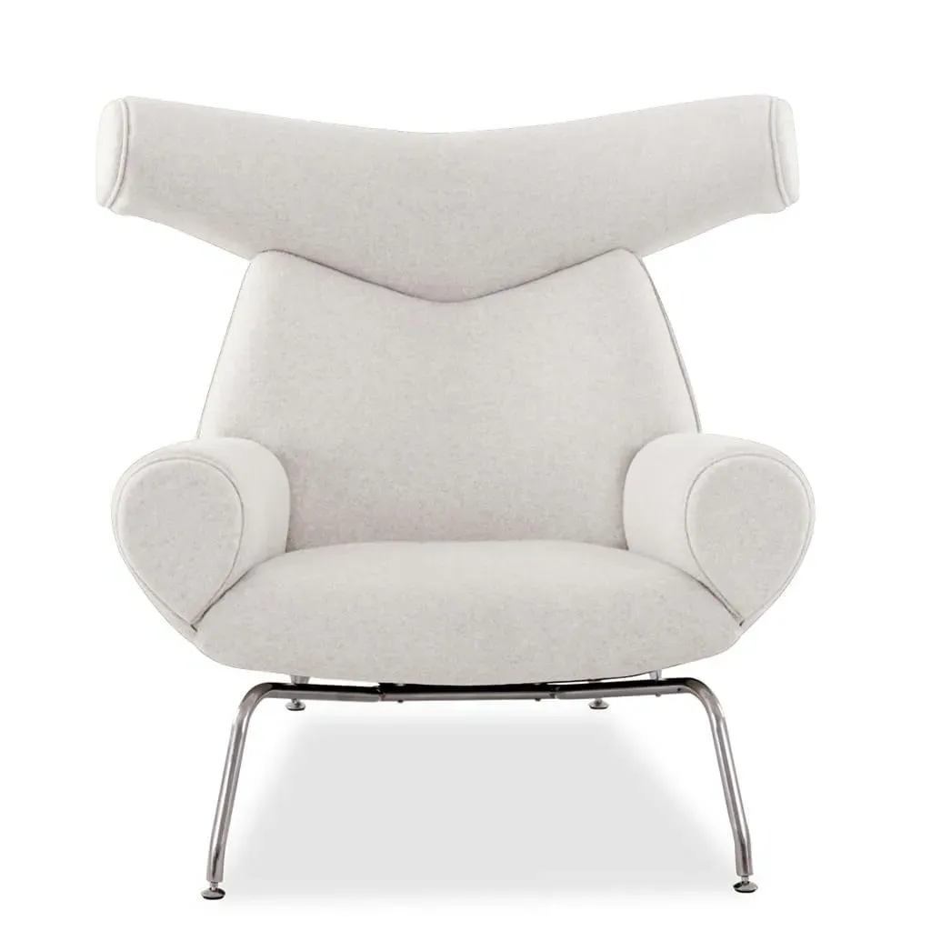 Ox Chair - Snow White, Cashmere product