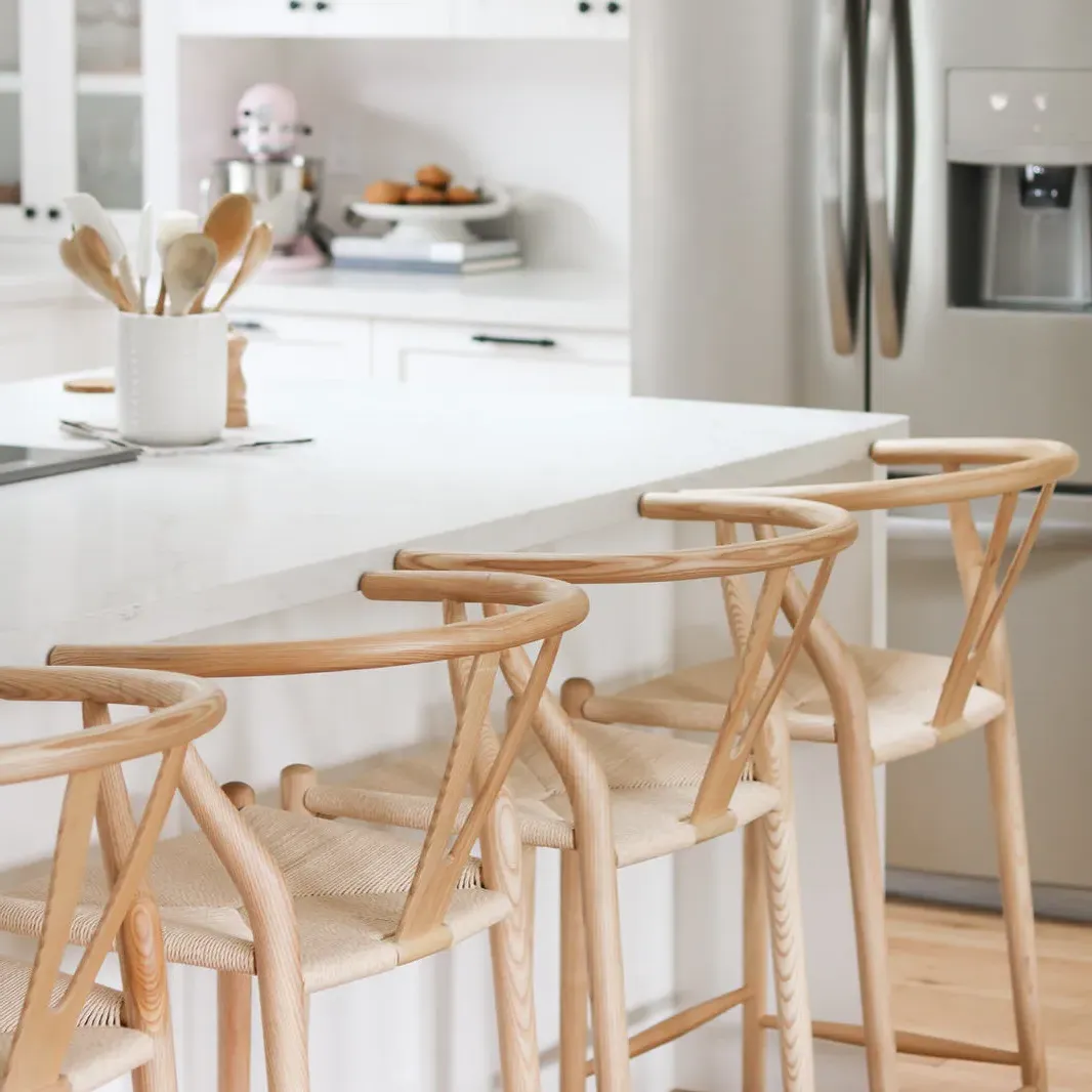 Wishbone Counter Stool - Natural Ash product
