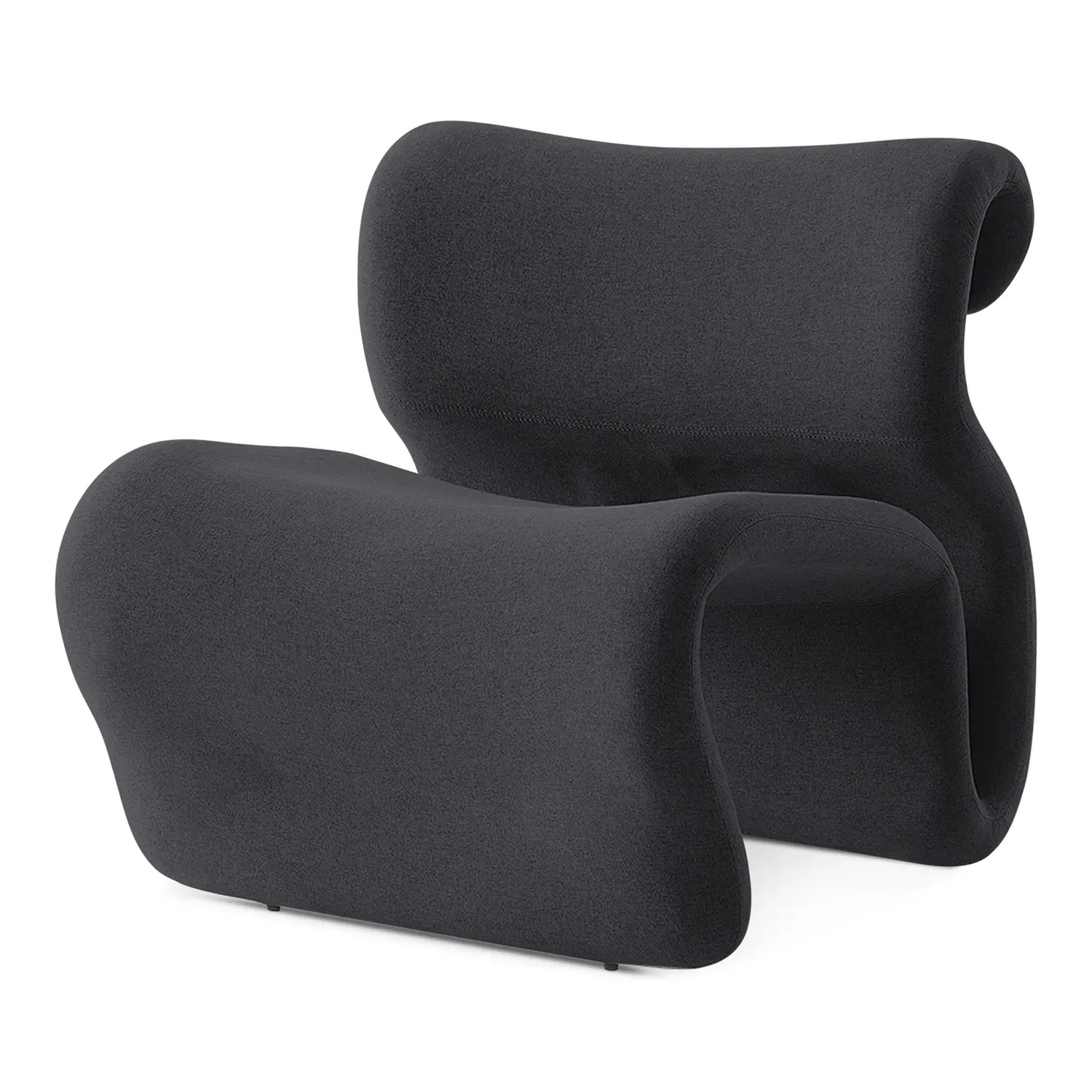 Etcetera Easy Chair - Ink, Performance Felt product