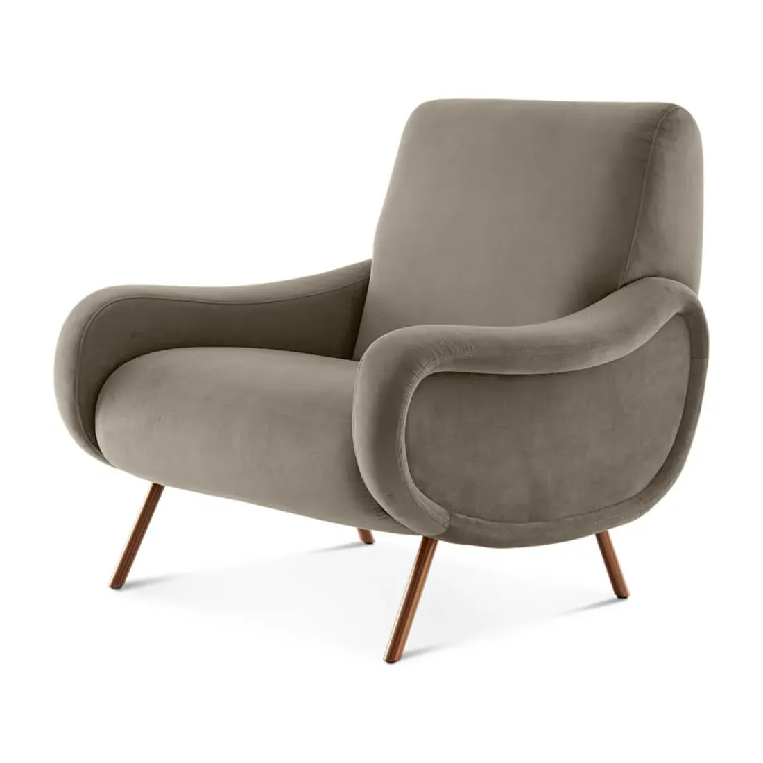 Lady Chair - Ash Brown, Velvet product