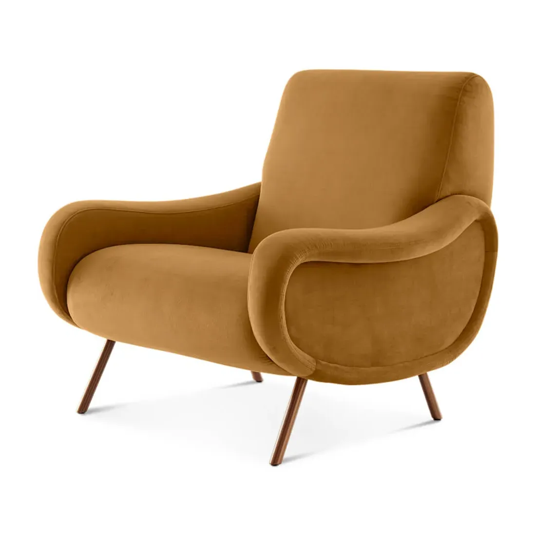 Lady Chair - Ginger Cider, Velvet product
