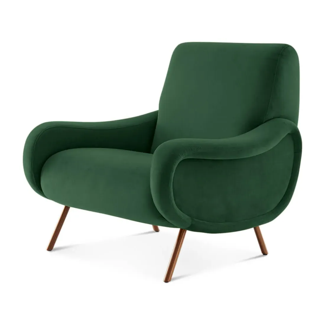Lady Chair - Green, Velvet product