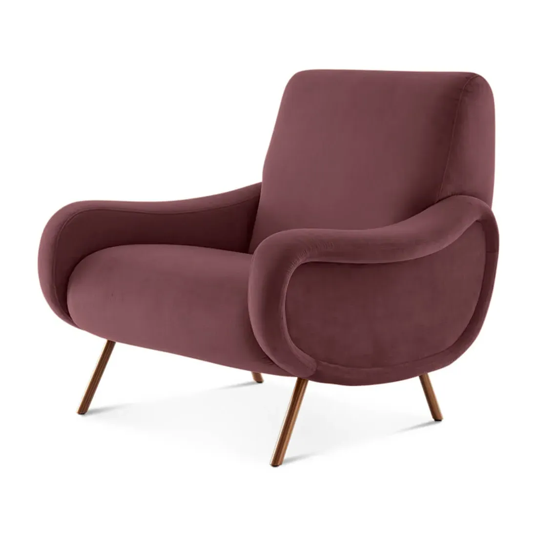 Lady Chair - Plum, Velvet product