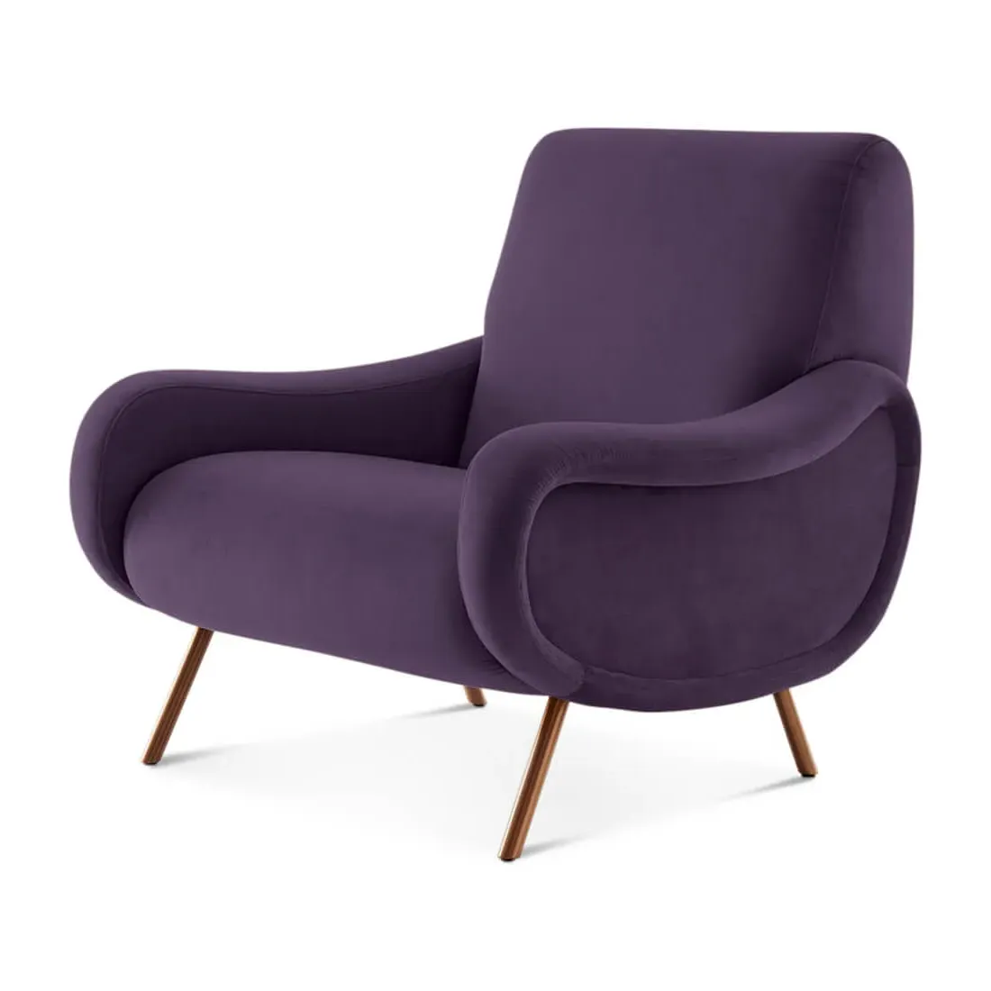 Lady Chair - Royal Violet, Velvet product