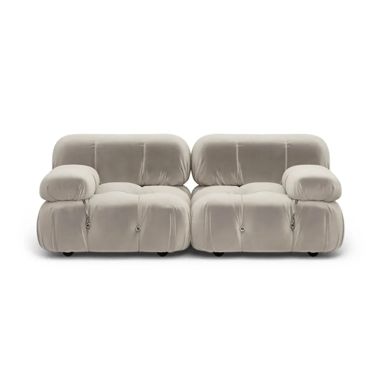 Bellini Combination 012 Sectional Sofa - Dark Honey, Faux Mohair Velvet product