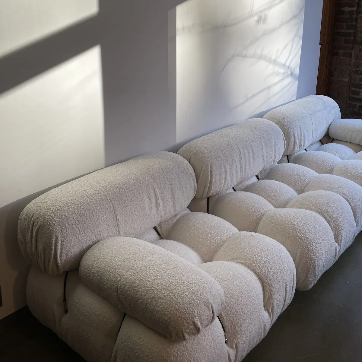 Bellini Modular Sofa Armrest Module - White, Boucle product