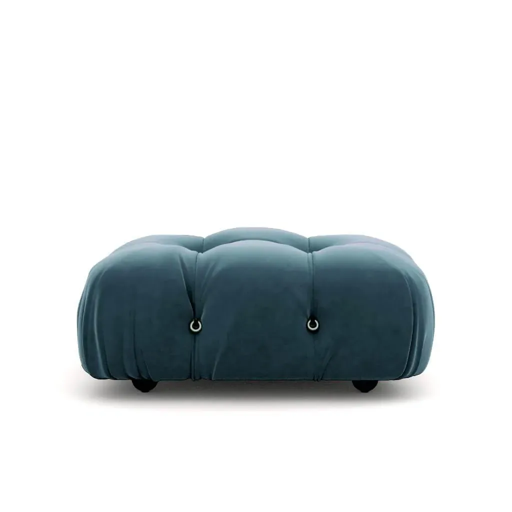 Bellini Ottoman Sofa - Indigo Blue, Velvet product