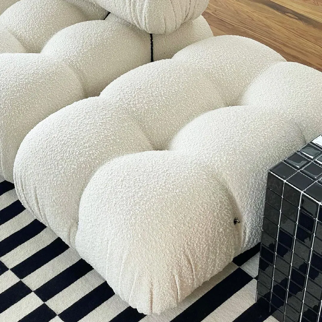 Bellini Ottoman Sofa Module - Pearl, Boucle product