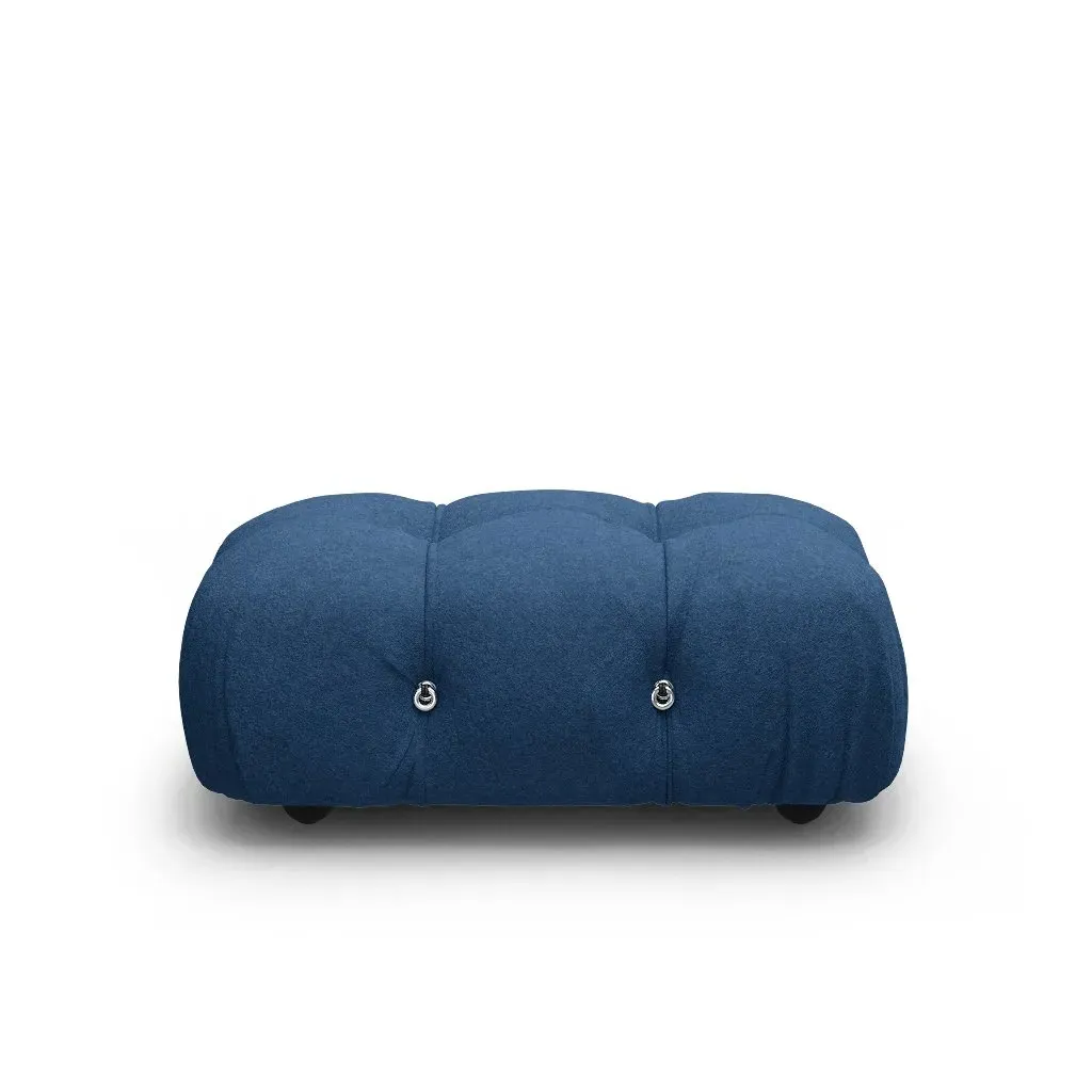 Bellini Sectional Sofa with Ottoman - Cobalt Blue, Cashmere product