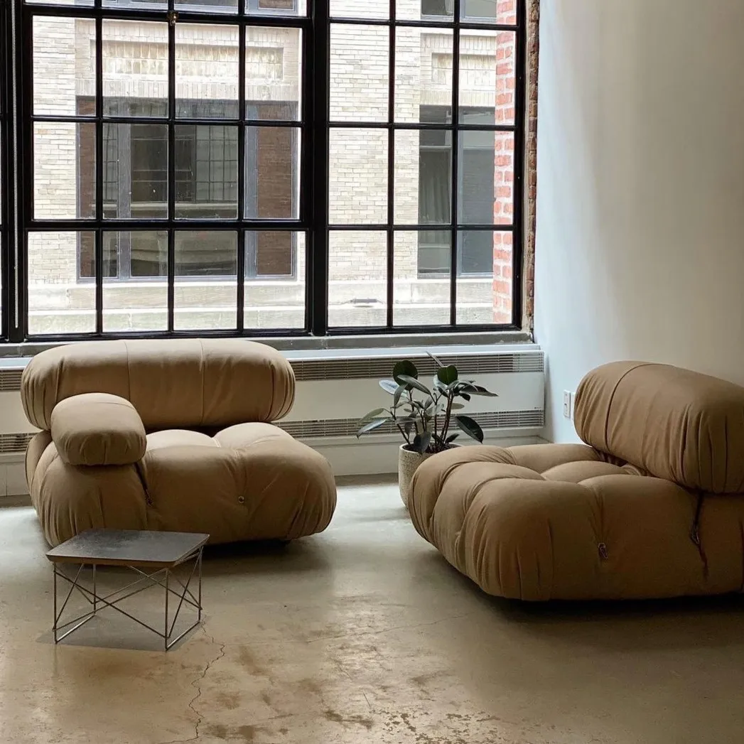 Bellini Sofa Armrest Module - Cashew, Leather product