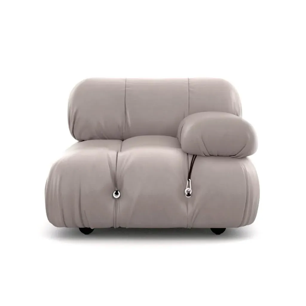 Bellini Sofa Armrest Module - Sand, Aniline Leather product