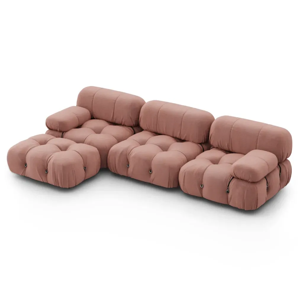 Bellini Sofa Combination 006 - Coral Haze, Performance Felt product