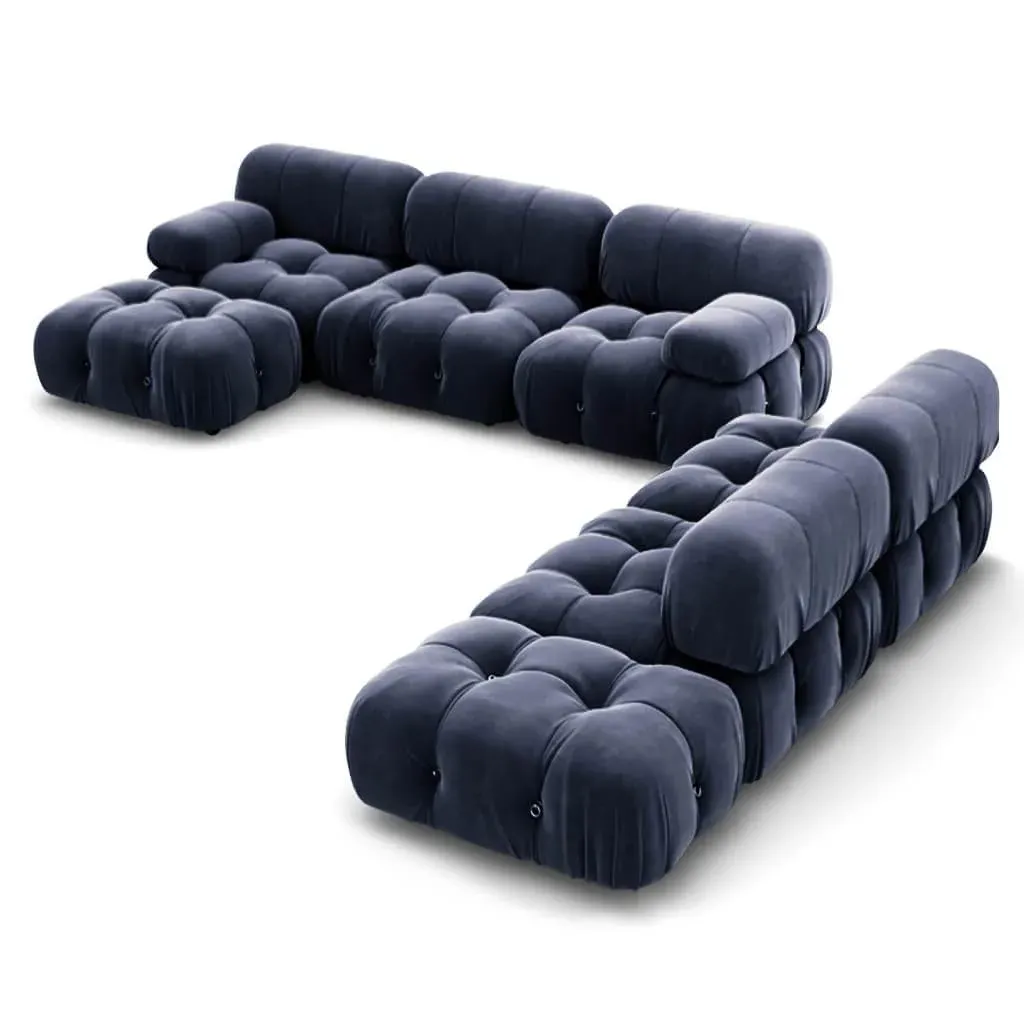 Bellini Sofa Combination 007 - Azure Blue, Chenille product
