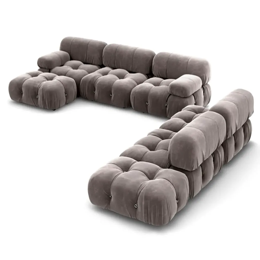 Bellini Sofa Combination 007 - Pewter Grey, Chenille product