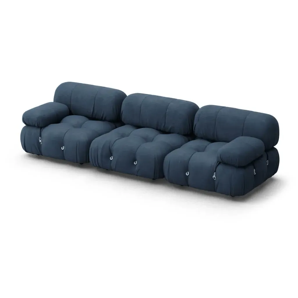 Bellini Sofa Combination 008 - Distressed Space Blue, Vegan Leather product
