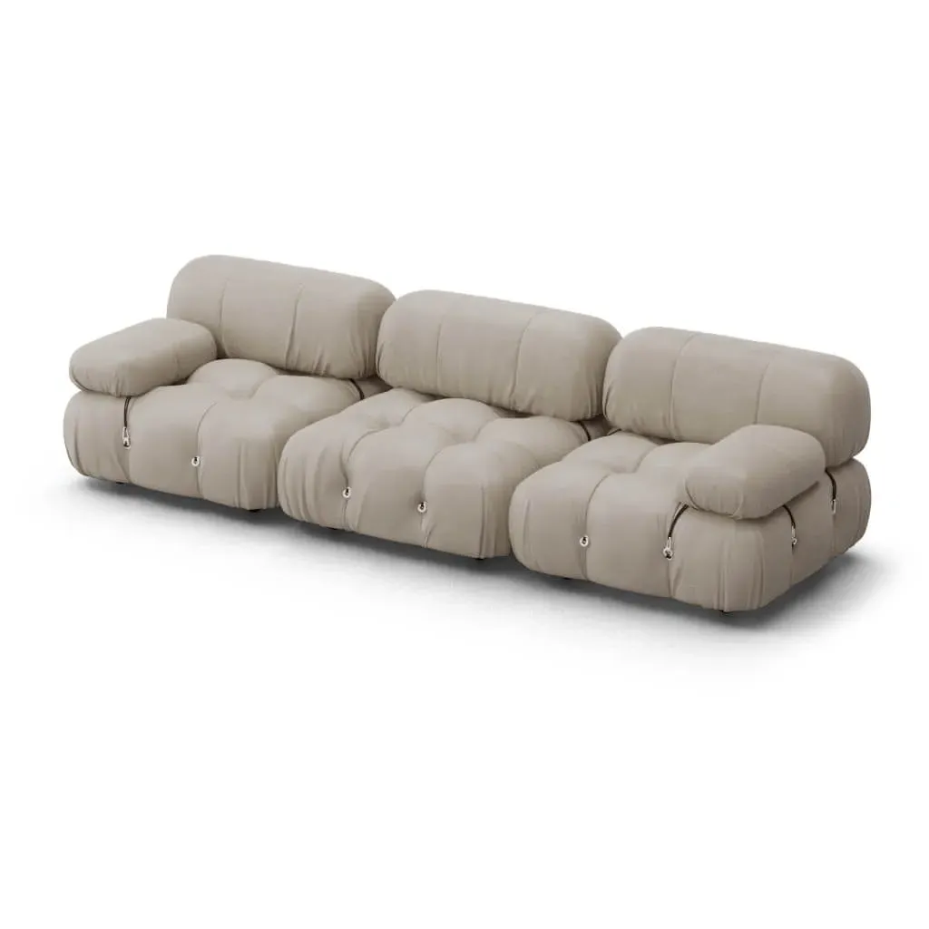 Bellini Sofa Combination 008 - Ivory Cream, Vegan Leather product