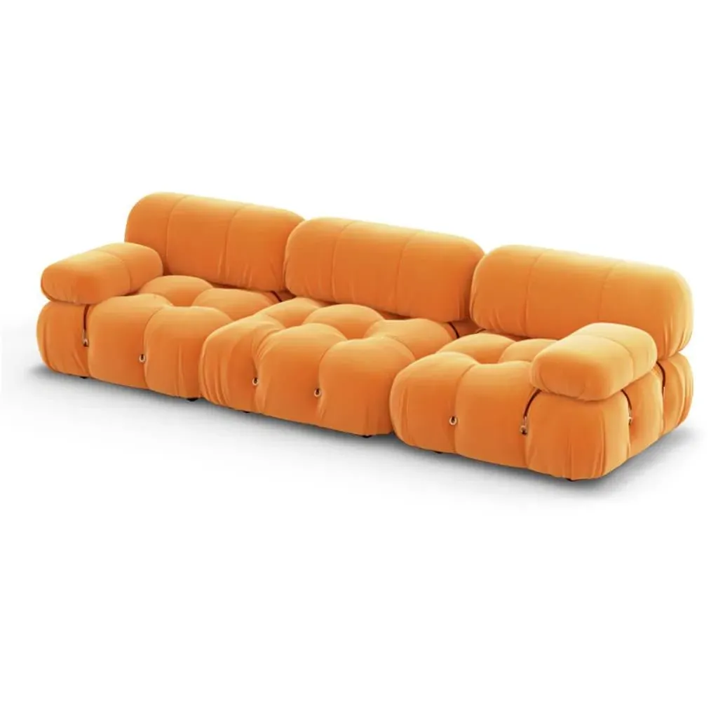 Bellini Sofa Combination 008 - Tangerine Orange, Velvet product