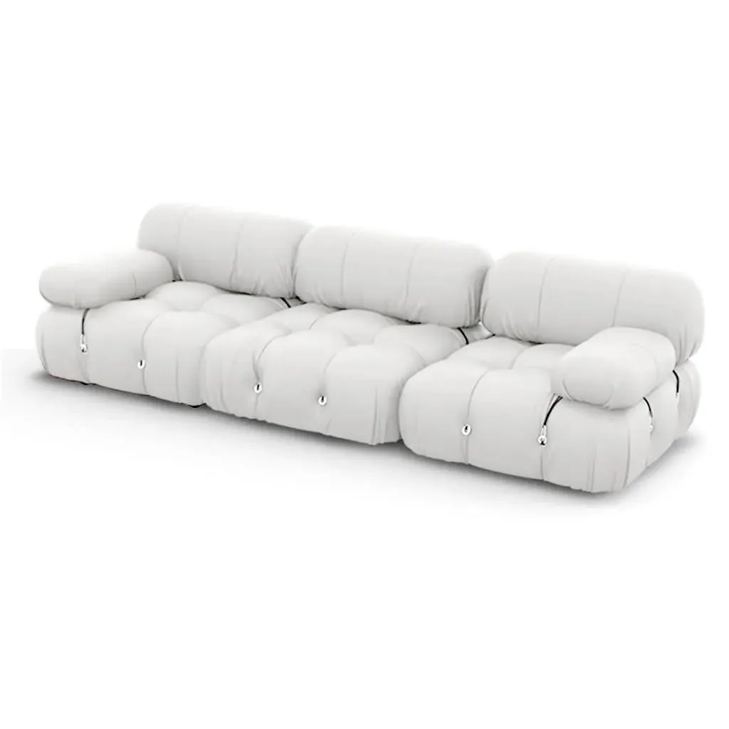 Bellini Sofa Combination 008 - White, Aniline Leather product