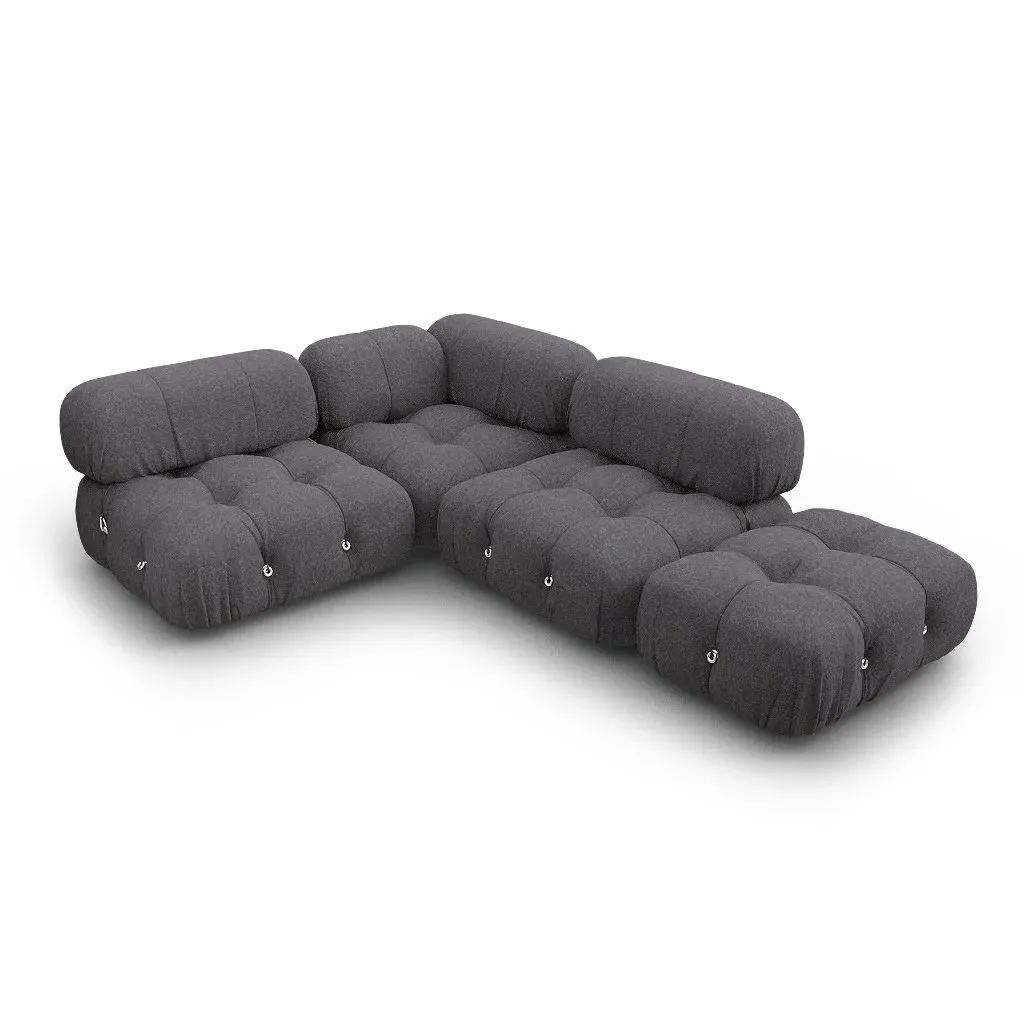 Bellini Sofa Combination 009 - Dark Grey, Cashmere product