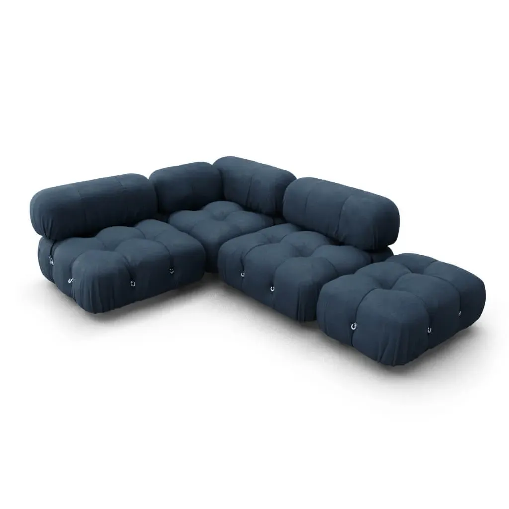 Bellini Sofa Combination 009 - Distressed Space Blue, Vegan Leather product