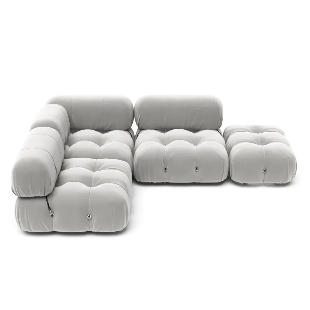 Bellini Sofa Combination 009 - Ecru Champagne, Velvet product