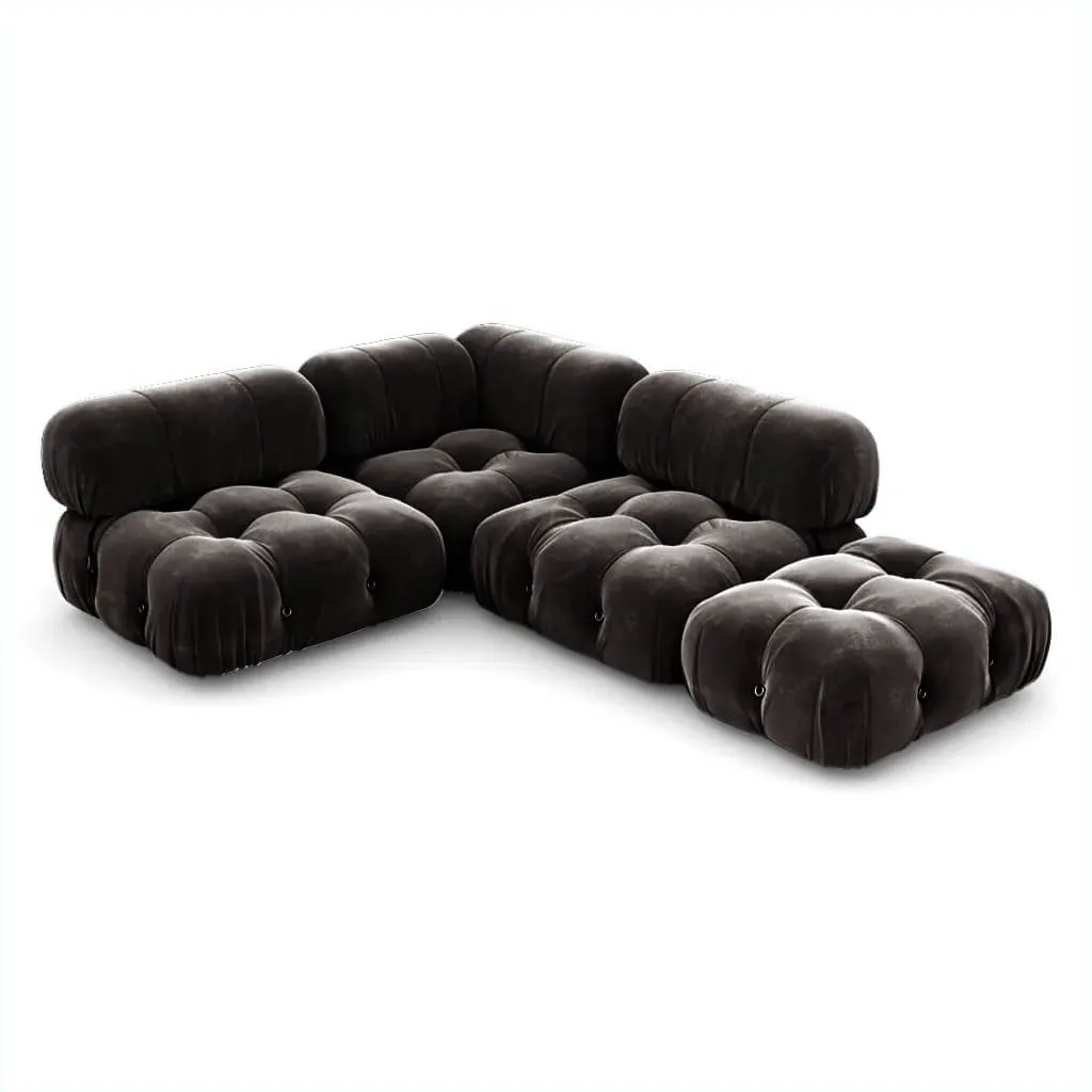 Bellini Sofa Combination 009 - Jet Black, Chenille product
