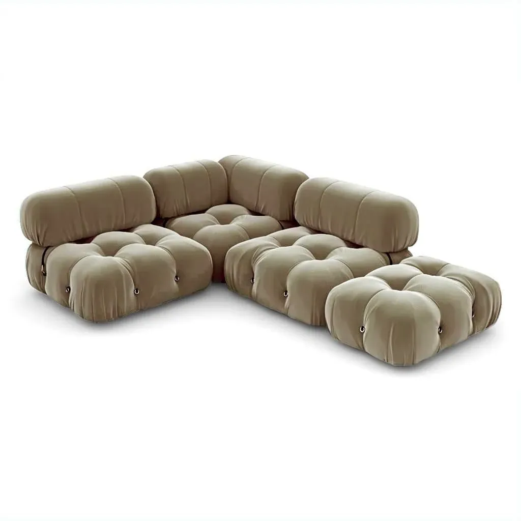 Bellini Sofa Combination 009 - Slate Pebble, Velvet product