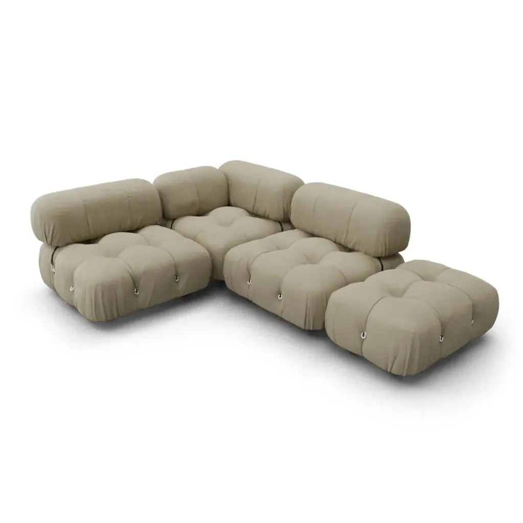 Bellini Sofa Combination 009 - Stone Taupe, Vegan Leather product