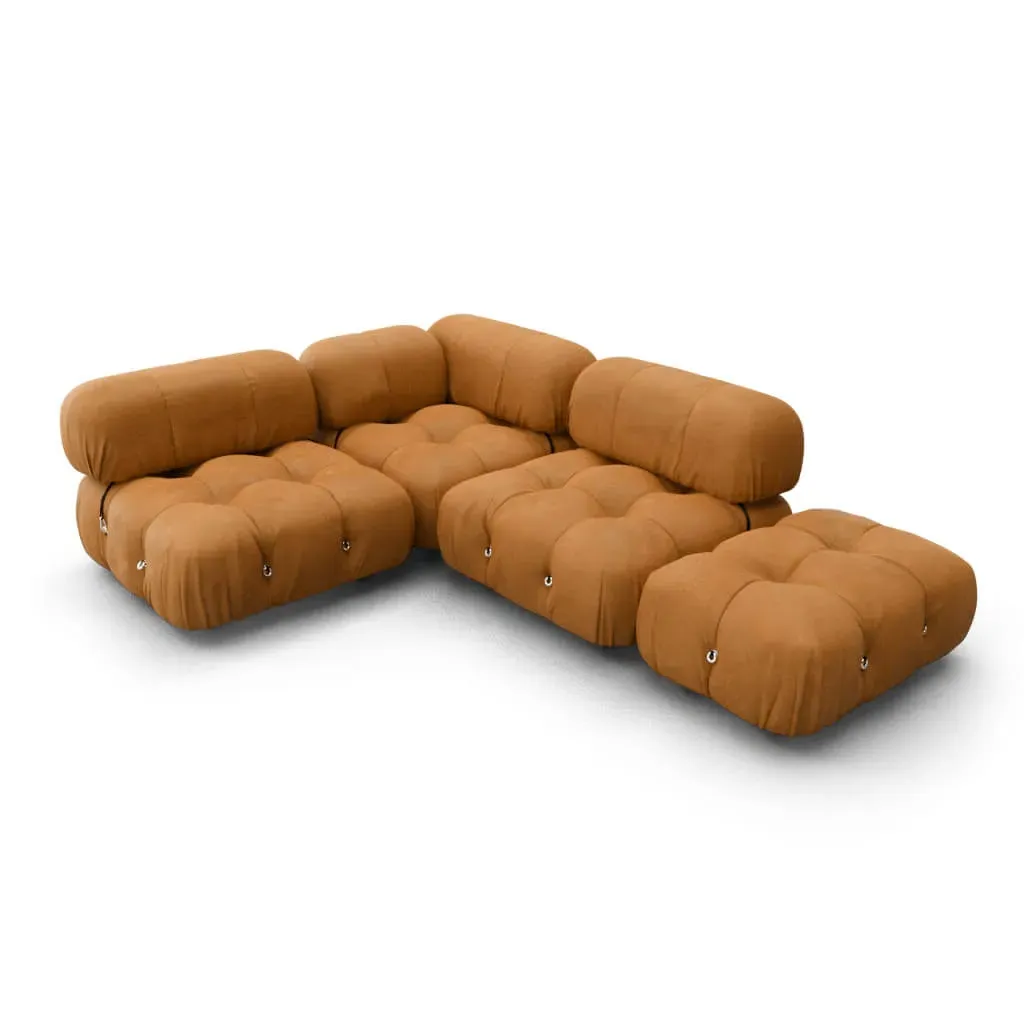 Bellini Sofa Combination 009 - Tan Brown, Vegan Leather product