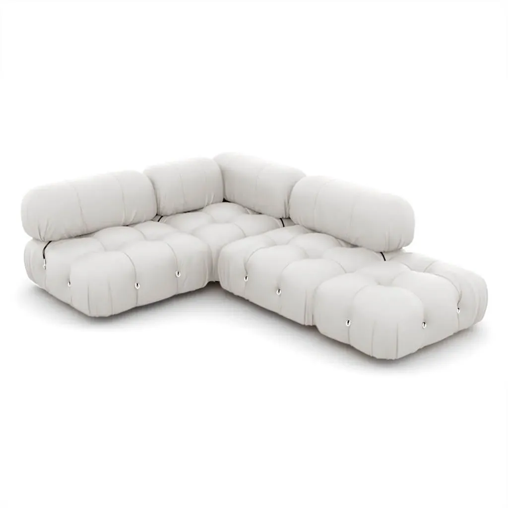 Bellini Sofa Combination 009 - White, Aniline Leather product