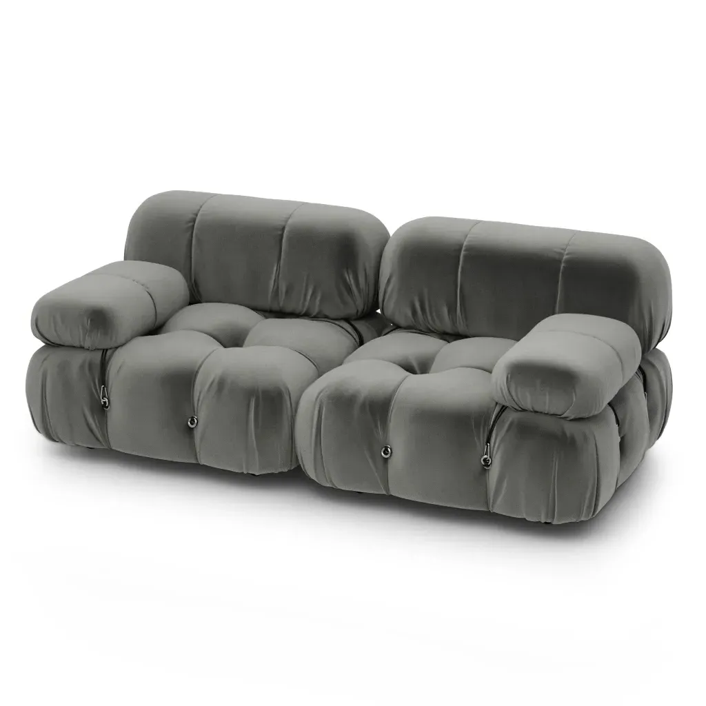 Bellini Sofa Combination 012 - Seal Grey, Cotton Velvet product