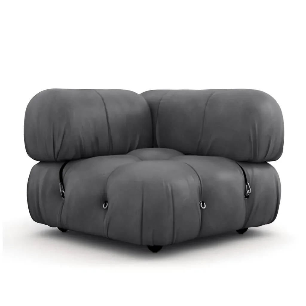 Bellini Sofa Corner Module - Granite, Vintage Leather product