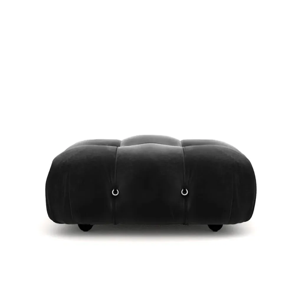 Bellini Sofa Ottoman - Jet Black, Chenille product
